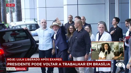 Lula é liberado a voltar para Brasília após realizar tomografia em SP
