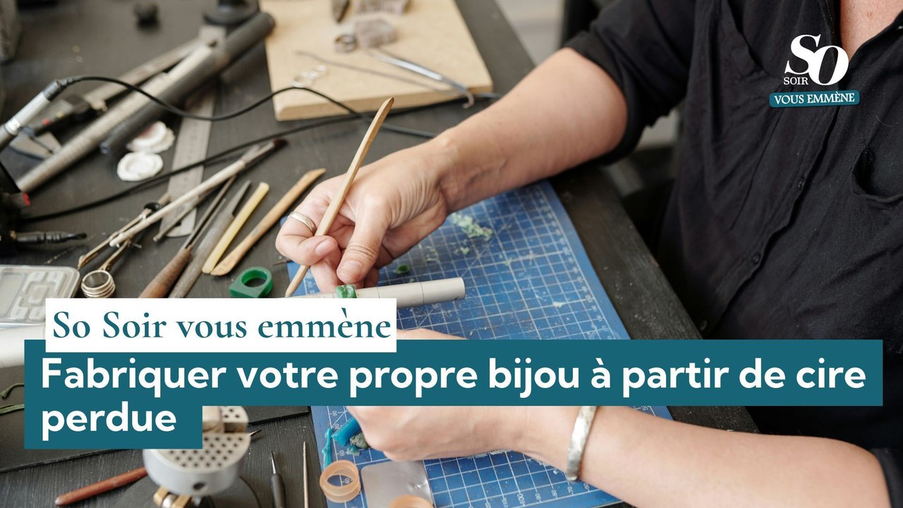 On vous emmène fabriquer votre propre bijou à partir de cire perdue