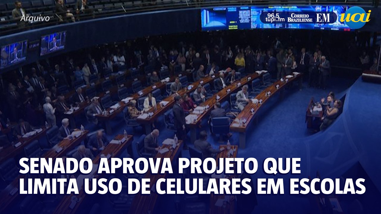 Projeto que limita uso de celulares em escolas é aprovado no senado