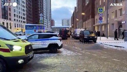 Mosca, il luogo dell'esplosione che ha ucciso il generale Kirillov