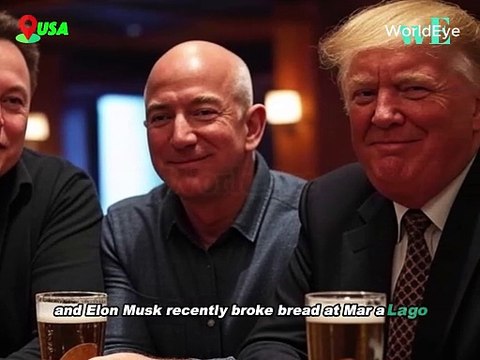 Bezos, Musk, and Tech Titans Unite at Mar-a-Lago: Inside the Rivalry & Conversations - WorldEye