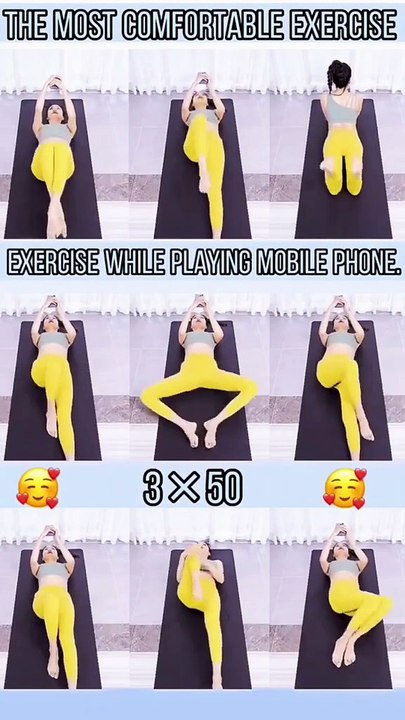 Effective & Easy Exercise For Weight Loss #weightloss #exercise #homegym #foryou #Fitness #fyp