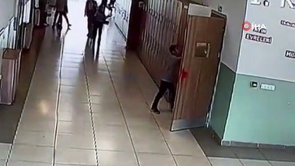 Heimlich manevrasıyla kurtardı! Cizre'de okul müdürü öğrenciye böyle müdahale etti!