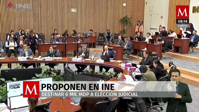 Proponen en INE asignar 6 mil mdp a elección judicial, consejeros no logran consenso