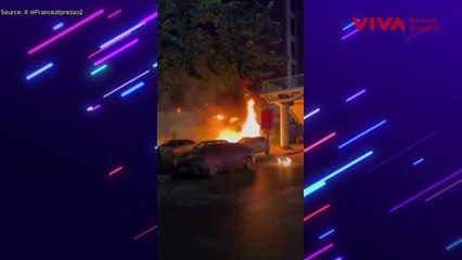 CCTV Pelaku Nekat Bakar Bar, Buntut Bertengkar dengan Staf