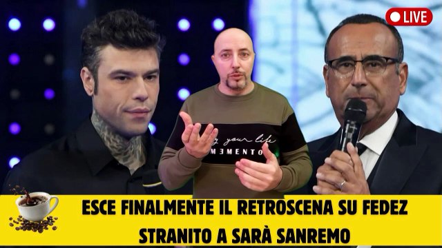 Esce finalmente il retroscena su Fedez stranito a Sarà Sanremo