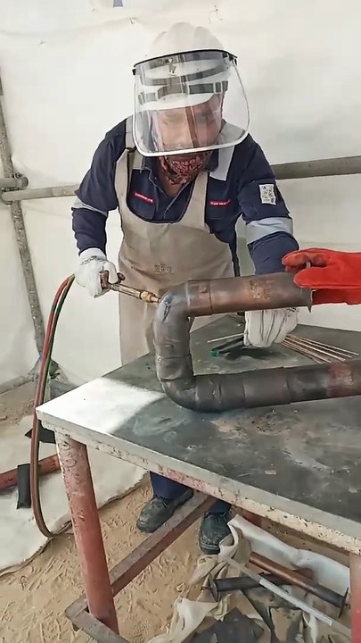 Gas breazing