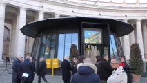 Nuovo ufficio postale mobile Vaticano, taglio del nastro in piazza San Pietro