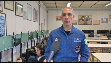 Aeronautica, a Roma gli studenti incontrano l'astronauta Villadei