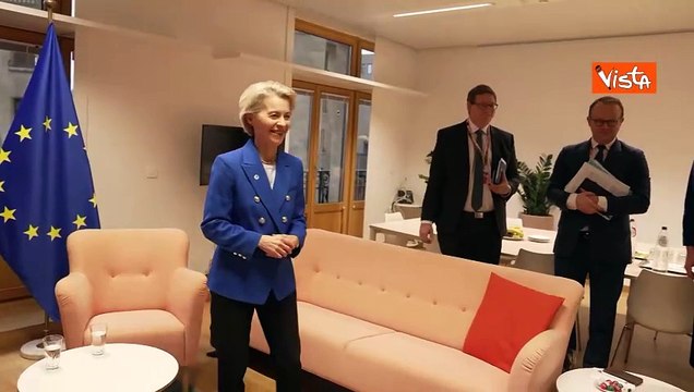 Incontro bilaterale tra Zelensky e Von Der Leyen a Bruxelles