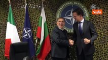 Il Presidente del Senato La Russa visita con Rutte la base Nato di Novo Selo in Bulgaria