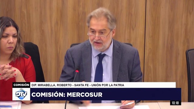 Mirabella abrió la comisión del Mercosur en Diputados para pedir más información acerca del acuerdo con la Unión Europea