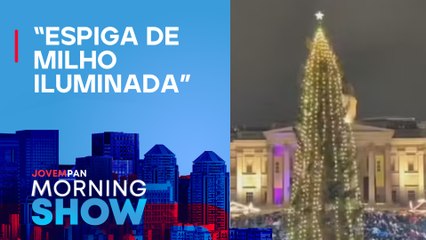 Árvore de NATAL de Londres vira PIADA na internet
