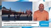 Putin Warns of Inflation And Overheating in Russian Economy, Calls For Softer Economic Landing Amid Challenges