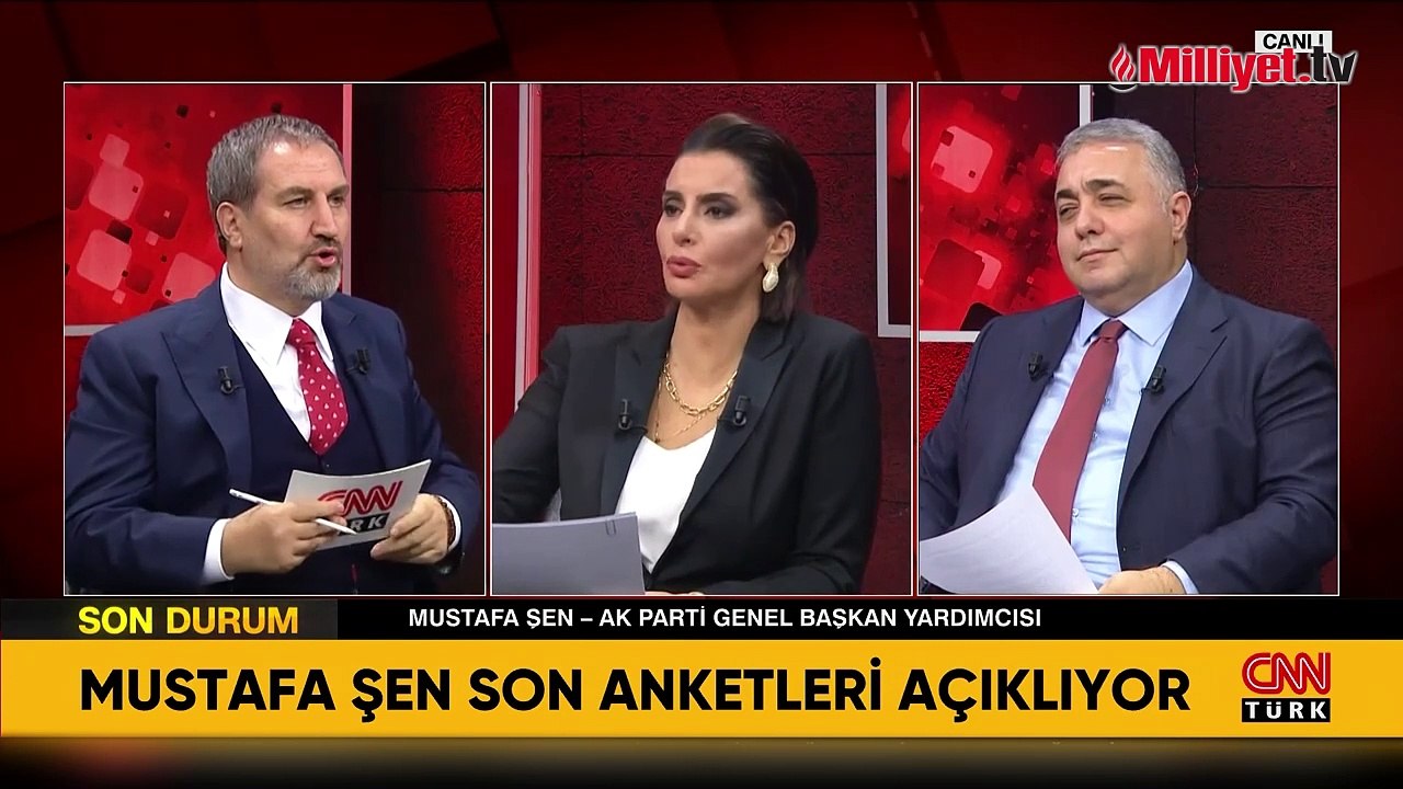AK Partili Mustafa Şen'den CNN Türk'te önemli açıklamalar