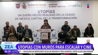 Clara Brugada anuncia la expansión del modelo de intervención social Utopías