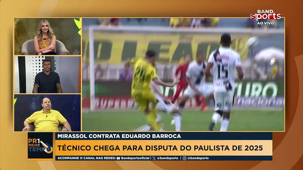 "MIRASSOL É UM CLUBE DE SÉRIE A DO PAULISTÃO E BRASILEIRÃO", FALA PAULINHO | PRIMEIRO TEMPO