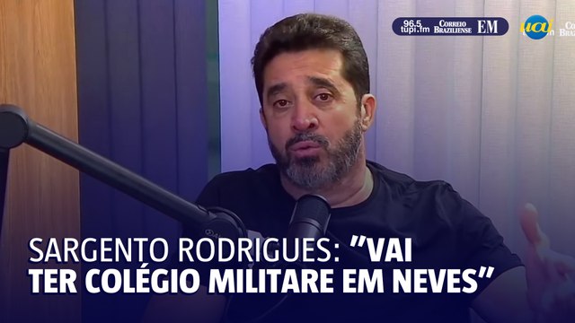Sargento Rodrigues: o próximo Colégio Militar em Minas será em Ribeirão das Neves