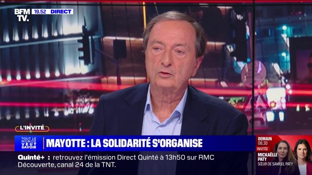 Soutien à Mayotte: On est en train de bâtir un plan avec les pouvoirs publics et la Croix-Rouge , indique Michel-Édouard Leclerc