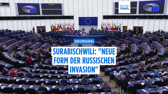 Georgiens Präsidentin fordert Unterstützung von der EU