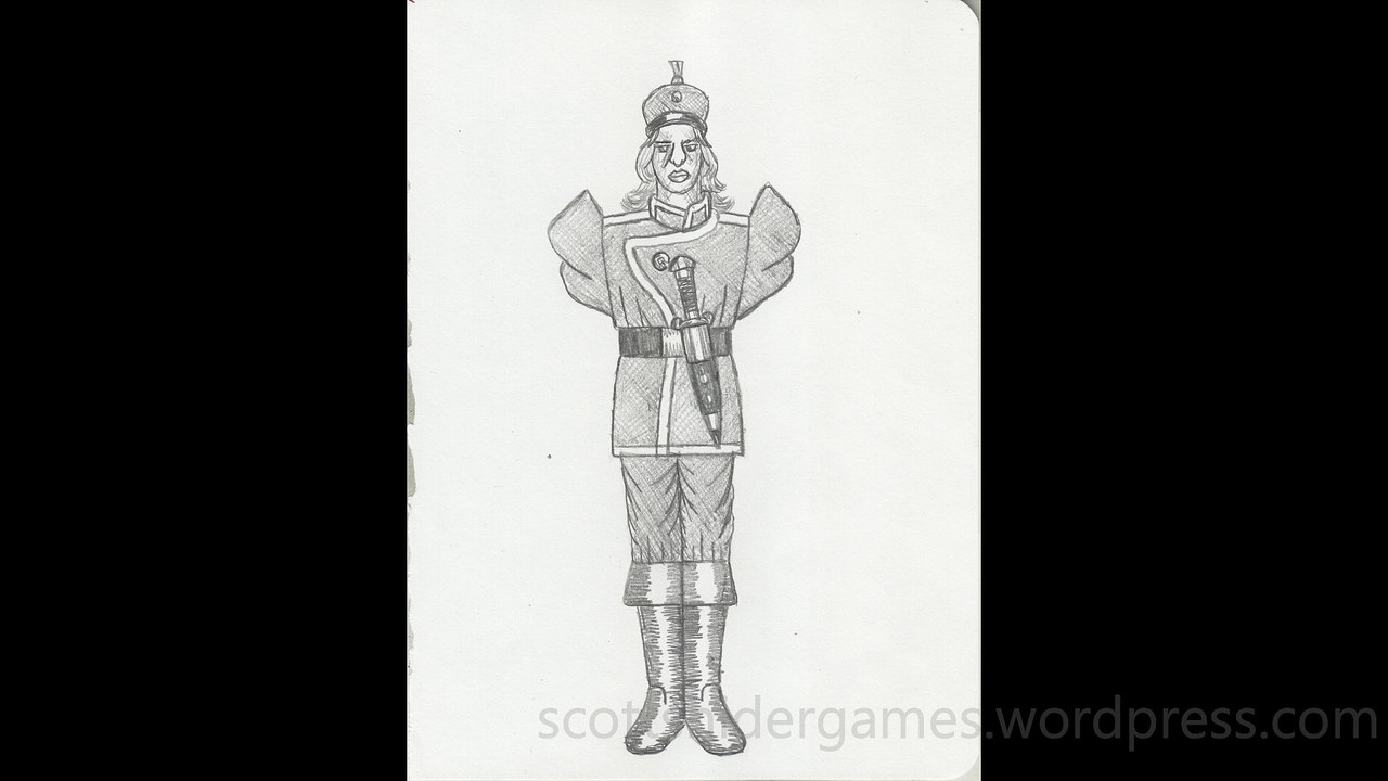 Soldier Pencil Sketch Video #549 (12-19-2024)