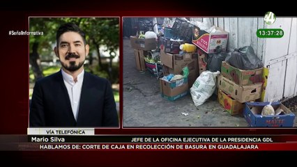 Mario Silva habla del corte de caja en recolección de basura en Guadalajara