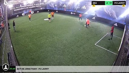 But de Jonathan - FC LARNY