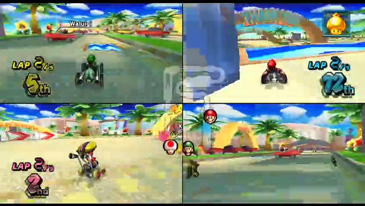 Mario Kart Wii online multiplayer - wii