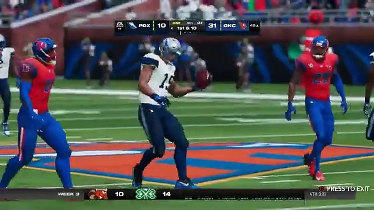 Madden NFL Portland River Hogs vs Oklahoma City Bisons - video Dailymotion