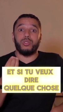 ⭐Et si tu veux dire quelque chose et bien dis 1 bonne chose