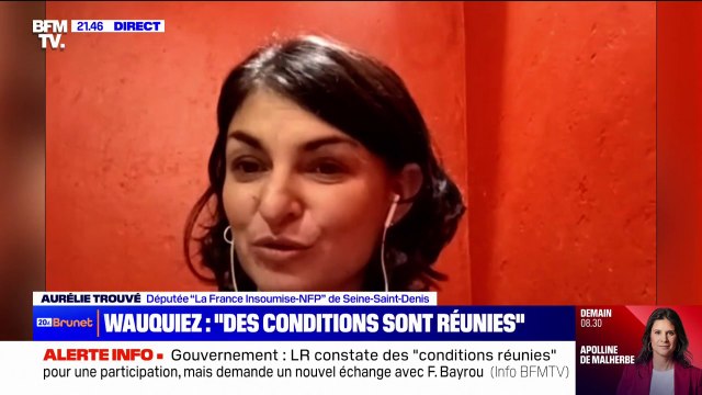 Aurélie Trouvé (LFI) sur François Bayrou: C'est vraiment le Premier ministre du vide et du néant
