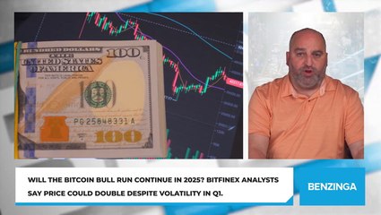 Will The Bitcoin Bull Run Continue In 2025? Bitfinex Analysts Say Price Could Double Despite Volatility In Q1.