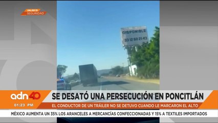 ¡Rápido y furioso! Una persecución terminó en volcadura en Poncitlán