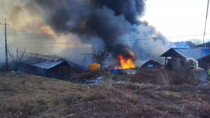 남원 닭 축사에서 불...50대 농장주 2도 화상 / YTN