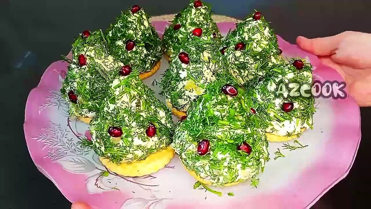Everyone will GASP! A gorgeous Christmas tree snack for the new year 2025! 🌲