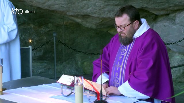 Messe de 10h à Lourdes du 16 décembre 2024
