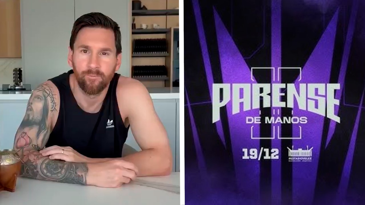 Messi va a mirar 'Párense de Manos 2' e invita a sus fans a verla