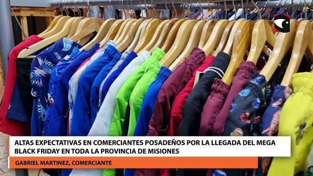 Altas expectativas en comerciantes posadeños por la llegada del Mega Black Friday en toda la provincia de Misiones