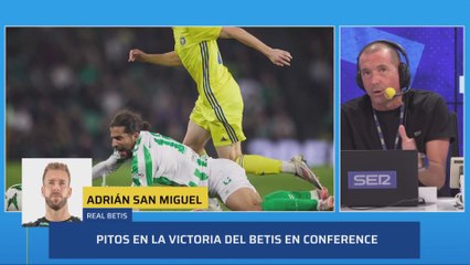 Adrián San Miguel, portero del BETIS: "El ROMPER relaciones me parece LAMENTABLE"