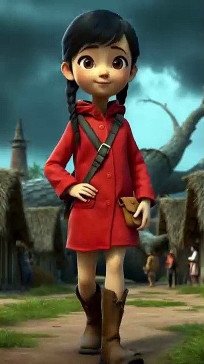 3D Animation Story of A Brave Girl Named Maya! Bedtime Moral Story