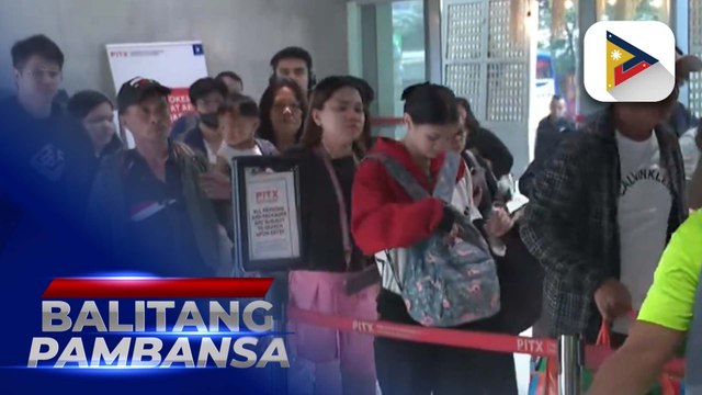 Mga pasahero, nagsisimula nang dumagsa sa PITX