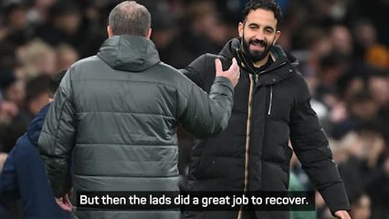 'We were the better team in most parts' - Amorim after cup exit