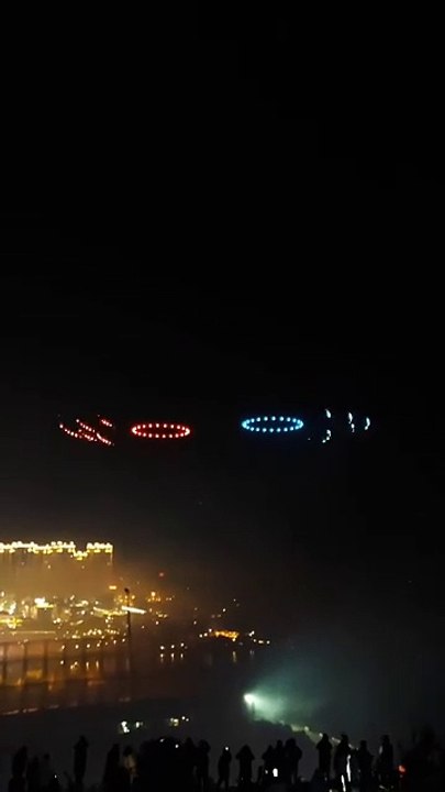 Fuegos artificiales en China ya están a otro nivel
