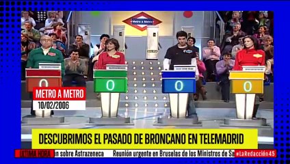 La primera vez de David Broncano en televisión