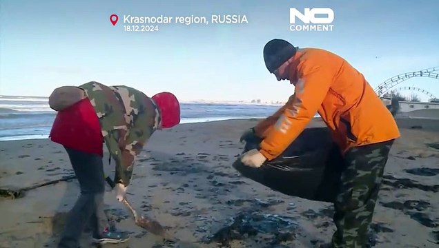 فاجعه زیست محیطی در پی نشت نفت در دریای سیاه؛ روسیه اعلام وضعیت اضطراری کرد