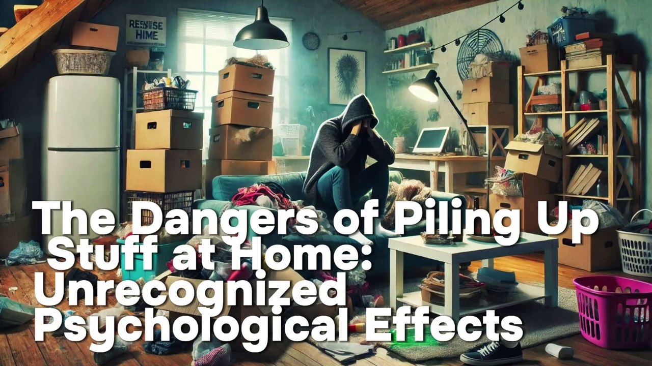 The Dangers of Piling Up Stuff at Home: Unrecognized Psychological Effects