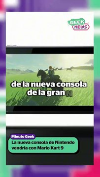 ¿La nueva consola de Nintendo vendrá con Mario Kart 9? Esto sabemos | Indigo Geek