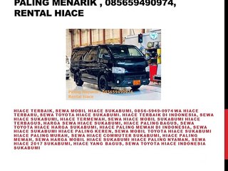 Paling Menarik , 085659490974, Rental hiace