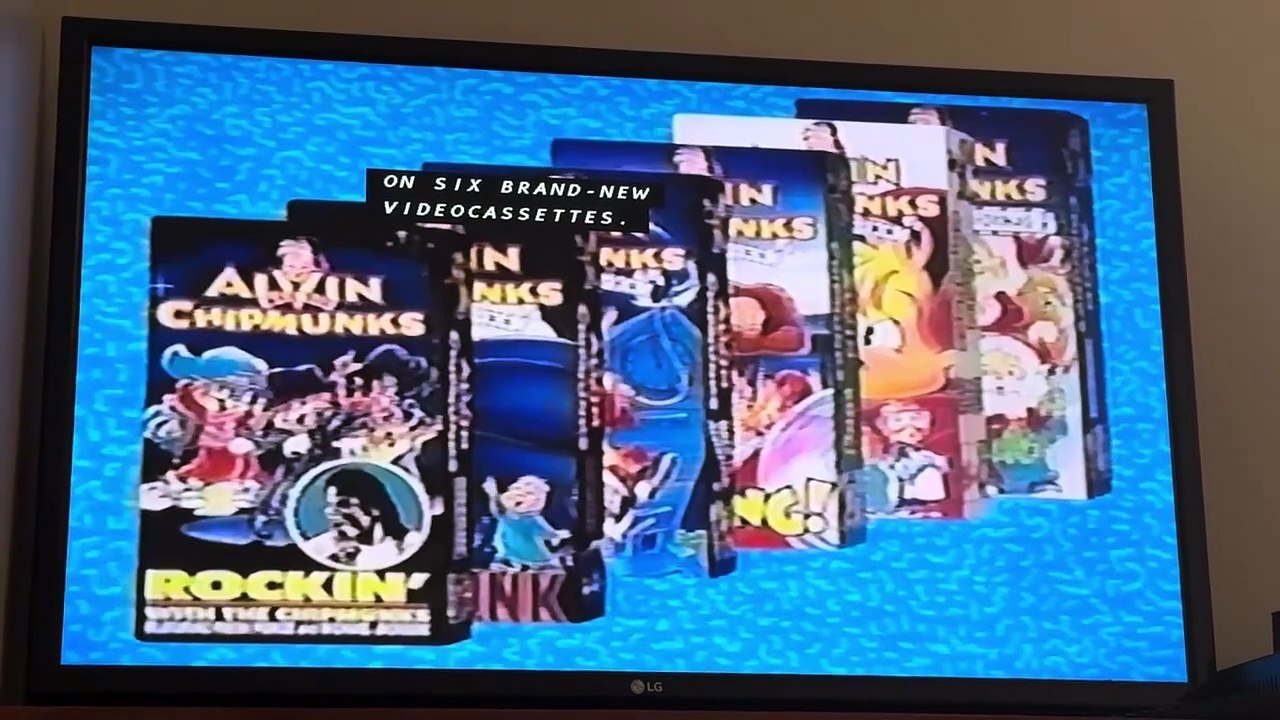 Opening to Alvin and the Chipmunks A Chipmunk Christmas 1992 VHS (Version #2)