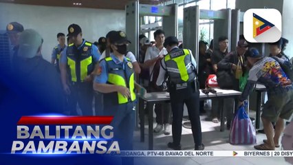 Pagdagsa ng mga pasahero sa PITX, patuloy